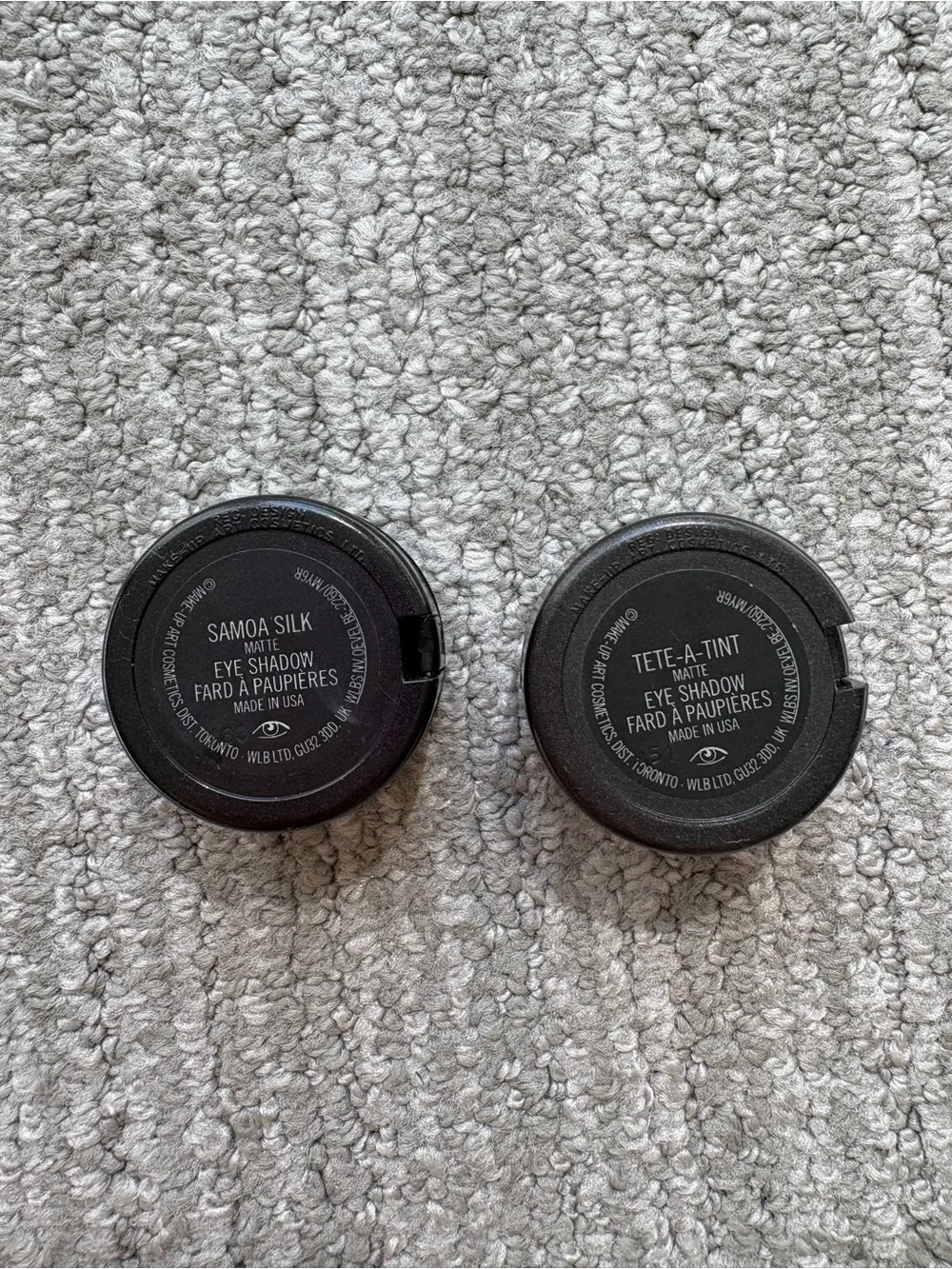 MAC Cosmetics mac eyeshadows